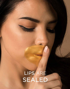 24KT Gold Lip Mask - Hyaluronic Acid + Vitamin A + Collagen