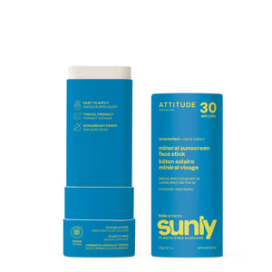 ATTITUDE - Sunly - Sunscreen Kids - Unscented - 30 SPF - 20 g: Unscented