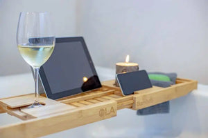 Bamboo Bathtub Tray