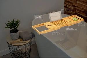 Bamboo Bathtub Tray