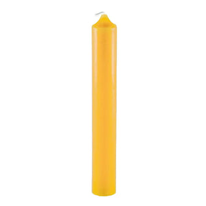 6" Natural Beeswax Tube Candle