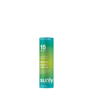 ATTITUDE - Sunly - Lip Balm - Tinted - Unscented - 15 SPF - 8.5 g: Unscented