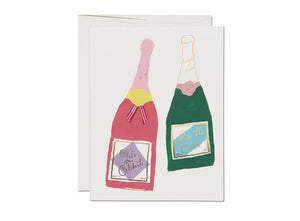 Red Cap Cards - Champagne Congratulations