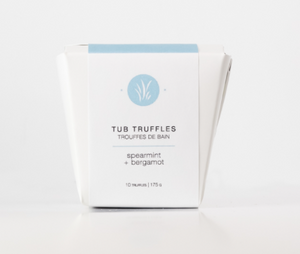 Tub Truffles - Spearmint + Bergamot